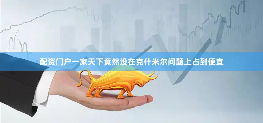 配资门户一家天下竟然没在克什米尔问题上占到便宜